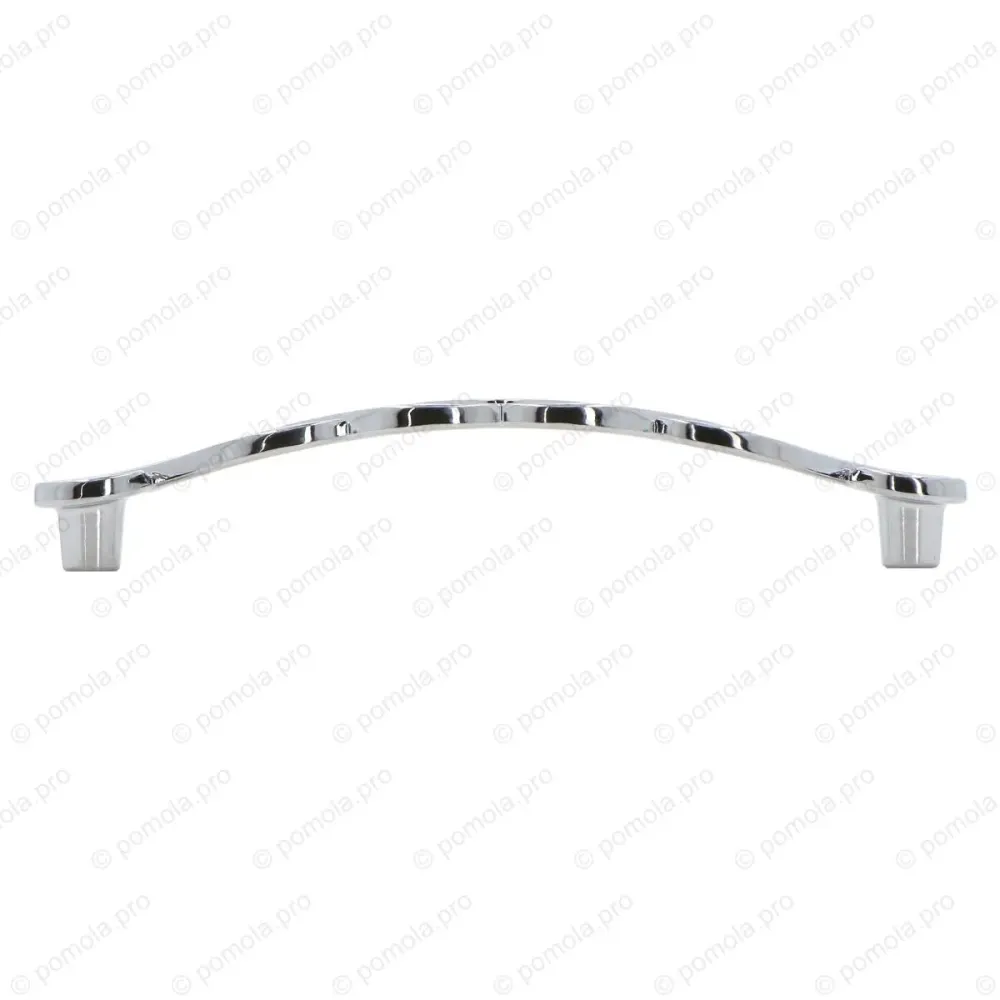 WMN.745-128-0002 ΜΟΝΤΕΡΝΑ ΠΟΜΟΛΑ ΕΠΙΠΛΩΝ 128mm ΧΡΩΜΙΟ ΓΥΑΛΙΣΤΕΡΟ