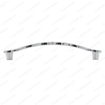 WMN.745-128-0002 ΜΟΝΤΕΡΝΑ ΠΟΜΟΛΑ ΕΠΙΠΛΩΝ 128mm ΧΡΩΜΙΟ ΓΥΑΛΙΣΤΕΡΟ