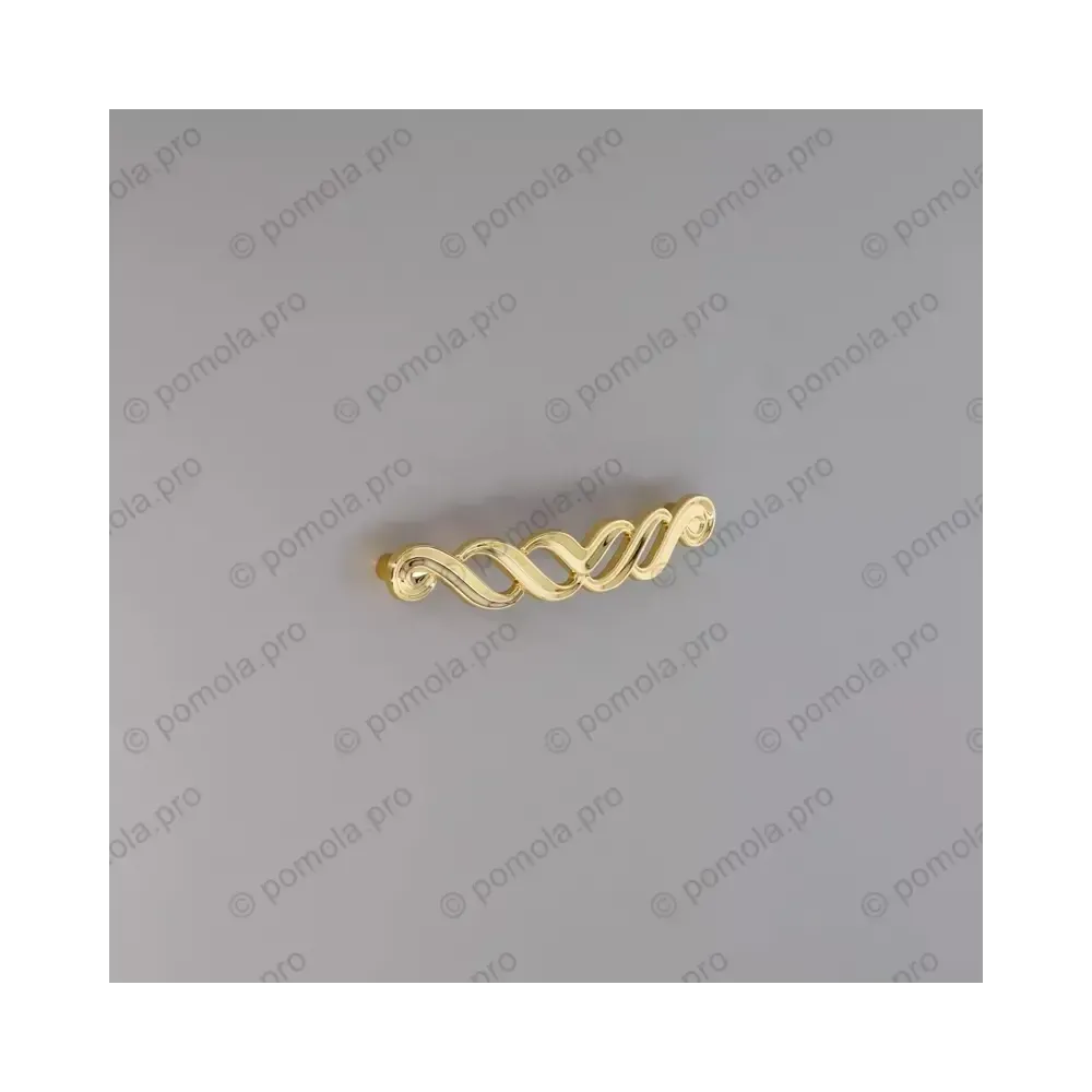 WMN.745-128-00GP ΜΟΝΤΕΡΝΑ ΠΟΜΟΛΑ ΕΠΙΠΛΩΝ 128mm ΕΠΙΧΡΥΣΑ