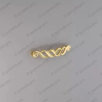 WMN.745-128-00GP ΜΟΝΤΕΡΝΑ ΠΟΜΟΛΑ ΕΠΙΠΛΩΝ 128mm ΕΠΙΧΡΥΣΑ
