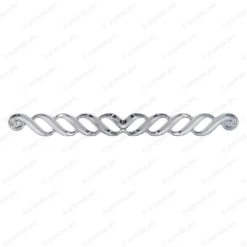 WMN.745-224-0002 ΜΟΝΤΕΡΝΑ ΠΟΜΟΛΑ ΕΠΙΠΛΩΝ 224mm ΧΡΩΜΙΟ ΓΥΑΛΙΣΤΕΡΟ