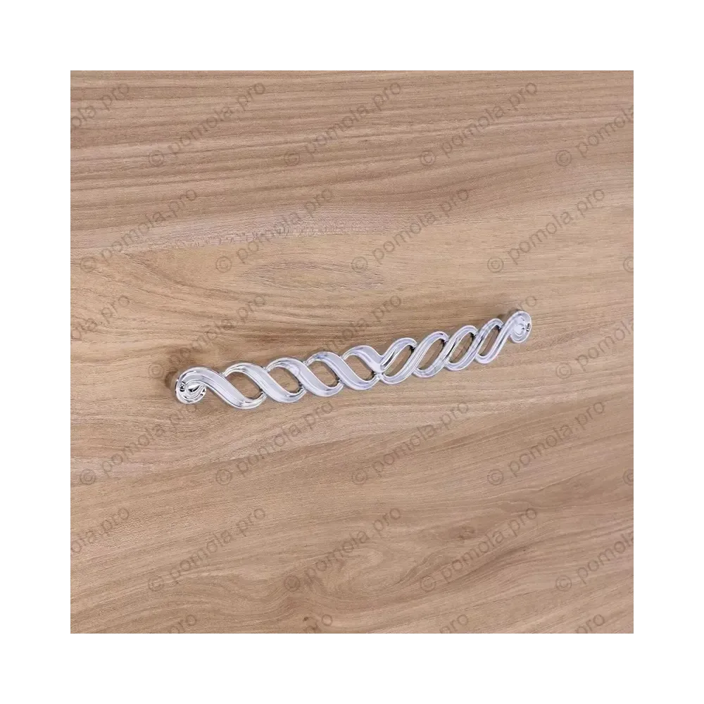 WMN.745-224-0002 ΜΟΝΤΕΡΝΑ ΠΟΜΟΛΑ ΕΠΙΠΛΩΝ 224mm ΧΡΩΜΙΟ ΓΥΑΛΙΣΤΕΡΟ