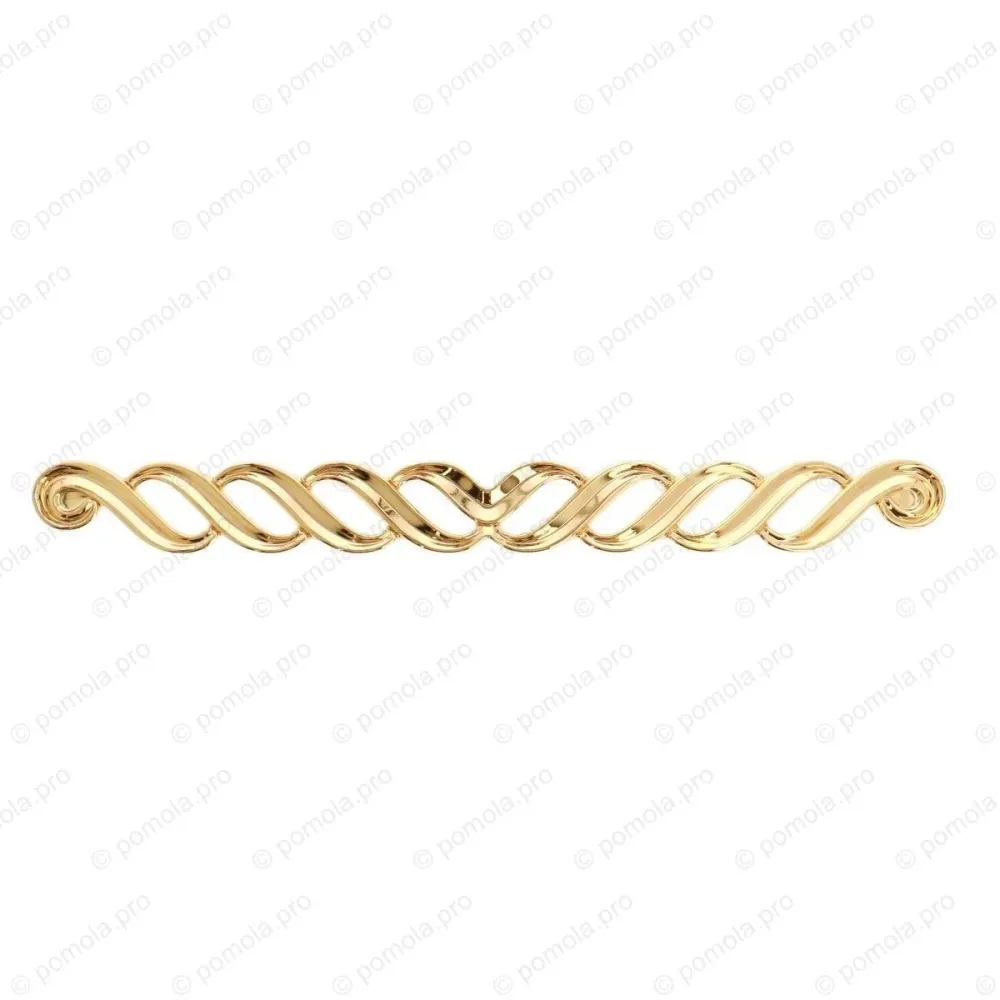 WMN.745-224-00GP ΜΟΝΤΕΡΝΑ ΠΟΜΟΛΑ ΕΠΙΠΛΩΝ 224mm ΕΠΙΧΡΥΣΑ