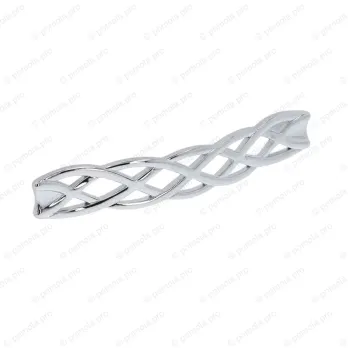 WMN.746-128-0002 ΜΟΝΤΕΡΝΑ ΠΟΜΟΛΑ ΕΠΙΠΛΩΝ 128mm ΧΡΩΜΙΟ ΓΥΑΛΙΣΤΕΡΟ