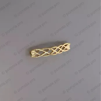 WMN.746-128-00GP ΜΟΝΤΕΡΝΑ ΠΟΜΟΛΑ ΕΠΙΠΛΩΝ 128mm ΕΠΙΧΡΥΣΑ