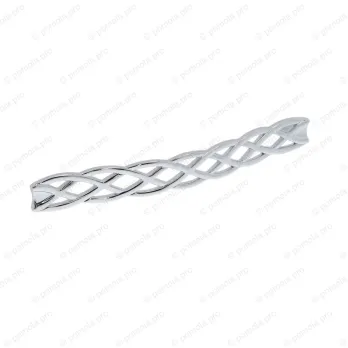 WMN.746-192-0002 ΜΟΝΤΕΡΝΑ ΠΟΜΟΛΑ ΕΠΙΠΛΩΝ 192mm ΧΡΩΜΙΟ ΓΥΑΛΙΣΤΕΡΟ
