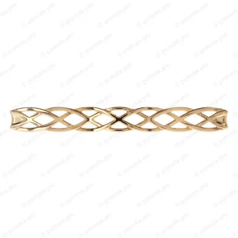 WMN.746-192-00GP ΜΟΝΤΕΡΝΑ ΠΟΜΟΛΑ ΕΠΙΠΛΩΝ 192mm ΕΠΙΧΡΥΣΑ