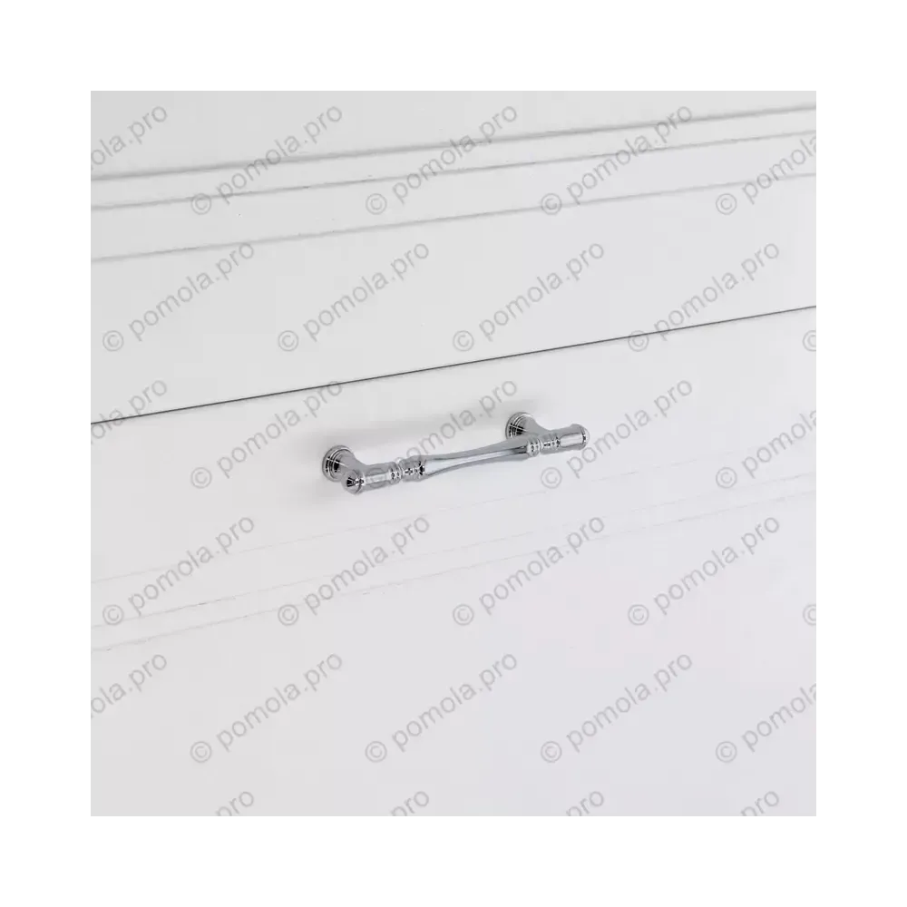 WMN.765-096-0002 ΜΟΝΤΕΡΝΑ ΠΟΜΟΛΑ ΕΠΙΠΛΩΝ 96mm ΧΡΩΜΙΟ ΓΥΑΛΙΣΤΕΡΟ