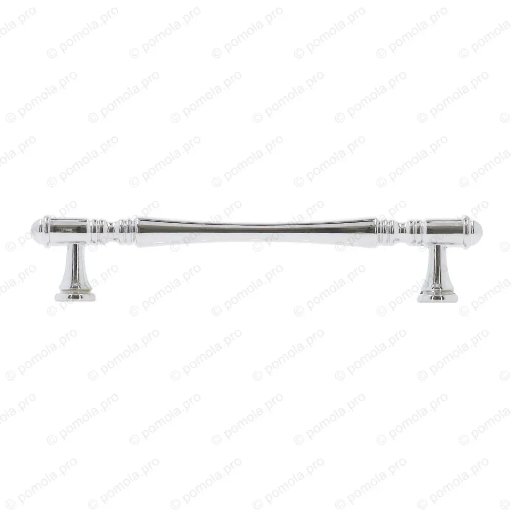 WMN.765-128-0002 ΜΟΝΤΕΡΝΑ ΠΟΜΟΛΑ ΕΠΙΠΛΩΝ 128mm ΧΡΩΜΙΟ ΓΥΑΛΙΣΤΕΡΟ