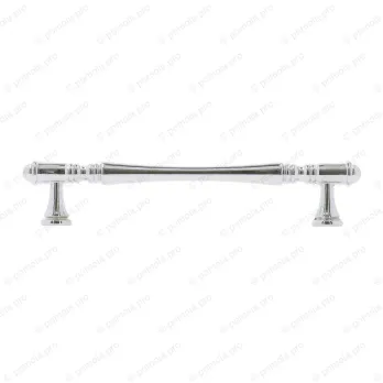 WMN.765-128-0002 ΠΟΜΟΛΑ ΕΠΙΠΛΩΝ 128mm ΧΡΩΜΙΟ ΓΥΑΛΙΣΤΕΡΟ