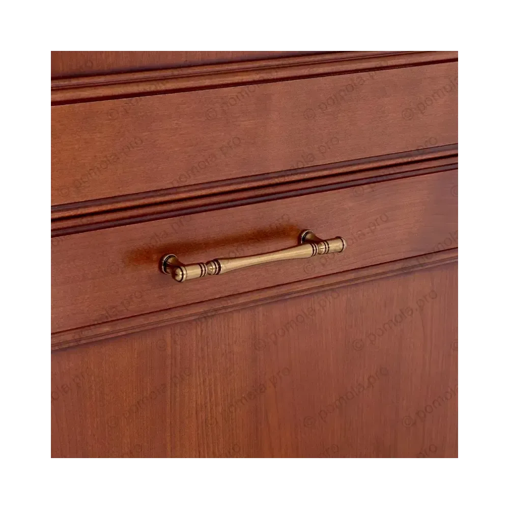 WMN.765-128-00A8 ΠΟΜΟΛΑ ΕΠΙΠΛΩΝ 128mm ΜΠΡΟΝΖΕ ΓΥΑΛΙΣΤΕΡΟ