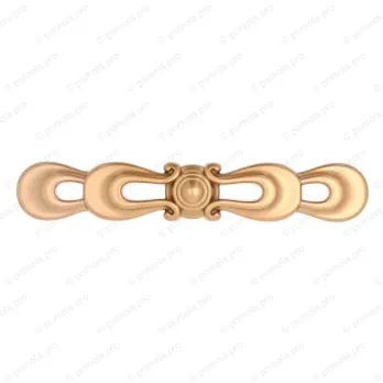 WMN.791-096-00R8 ΜΟΝΤΕΡΝΑ ΠΟΜΟΛΑ ΕΠΙΠΛΩΝ 96mm ΧΡΥΣΟ ΜΑΤ ΜΙΛΑΝΟ