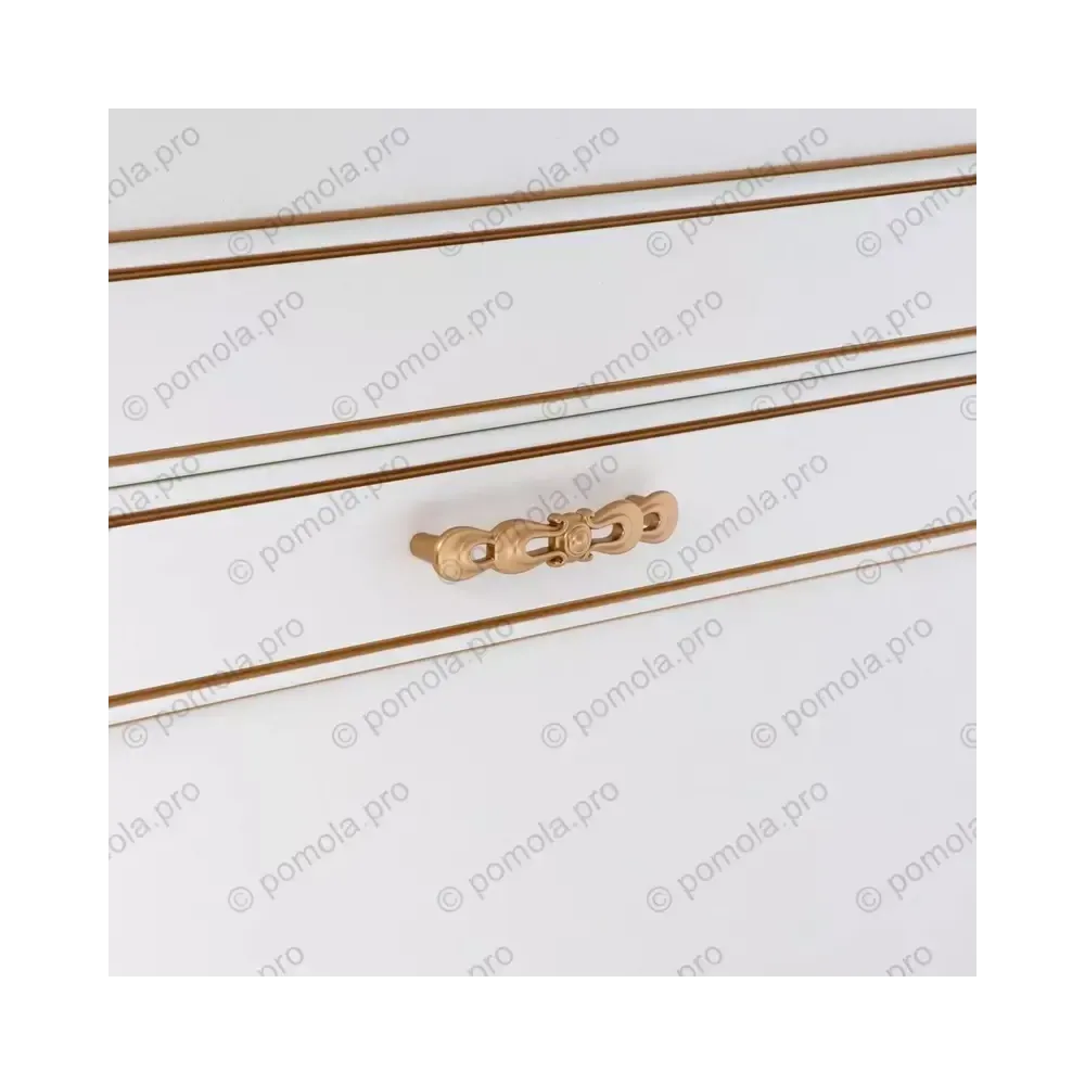 WMN.791-096-00R8 ΜΟΝΤΕΡΝΑ ΠΟΜΟΛΑ ΕΠΙΠΛΩΝ 96mm ΧΡΥΣΟ ΜΑΤ ΜΙΛΑΝΟ
