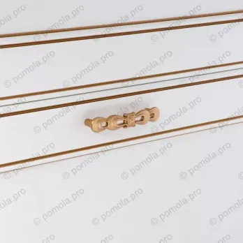 WMN.791-096-00R8 ΜΟΝΤΕΡΝΑ ΠΟΜΟΛΑ ΕΠΙΠΛΩΝ 96mm ΧΡΥΣΟ ΜΑΤ ΜΙΛΑΝΟ