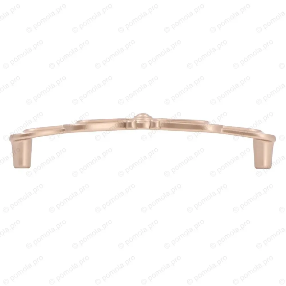 WMN.791-128-00H3 ΜΟΝΤΕΡΝΑ ΠΟΜΟΛΑ ΕΠΙΠΛΩΝ 128mm ΡΟΖΕ ΜΑΤ ΜΕΤΑΛΛΙΚΟ