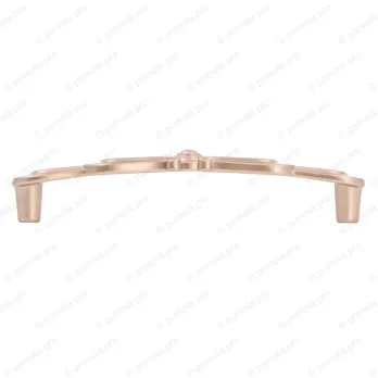 WMN.791-128-00H3 ΜΟΝΤΕΡΝΑ ΠΟΜΟΛΑ ΕΠΙΠΛΩΝ 128mm ΡΟΖΕ ΜΑΤ ΜΕΤΑΛΛΙΚΟ