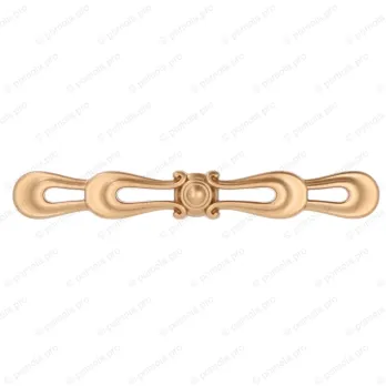 WMN.791-128-00R8 ΜΟΝΤΕΡΝΑ ΠΟΜΟΛΑ ΕΠΙΠΛΩΝ 128mm ΧΡΥΣΟ ΜΑΤ ΜΙΛΑΝΟ