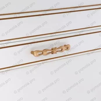 WMN.791-128-00R8 ΜΟΝΤΕΡΝΑ ΠΟΜΟΛΑ ΕΠΙΠΛΩΝ 128mm ΧΡΥΣΟ ΜΑΤ ΜΙΛΑΝΟ