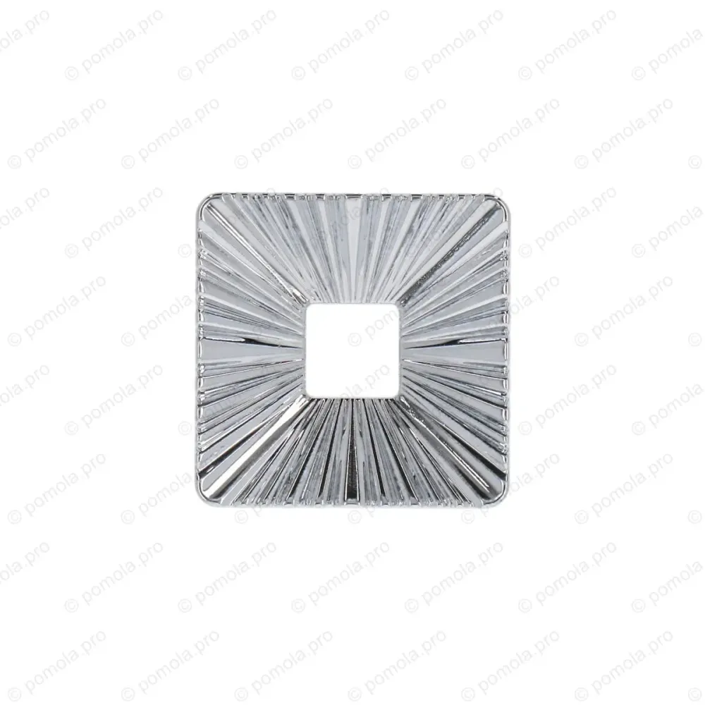 WMN.793-032-0002 ΜΟΝΤΕΡΝΑ ΠΟΜΟΛΑ ΕΠΙΠΛΩΝ 32mm ΧΡΩΜΙΟ ΓΥΑΛΙΣΤΕΡΟ