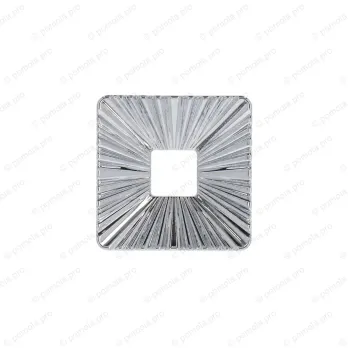 WMN.793-032-0002 ΜΟΝΤΕΡΝΑ ΠΟΜΟΛΑ ΕΠΙΠΛΩΝ 32mm ΧΡΩΜΙΟ ΓΥΑΛΙΣΤΕΡΟ