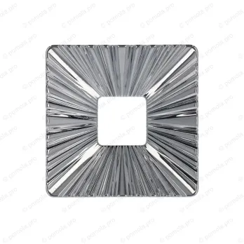 WMN.793-048-0002 ΜΟΝΤΕΡΝΑ ΠΟΜΟΛΑ ΕΠΙΠΛΩΝ 48mm ΧΡΩΜΙΟ ΓΥΑΛΙΣΤΕΡΟ
