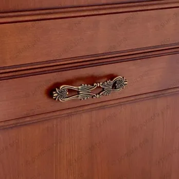 WMN.797-128-00A8 ΠΟΜΟΛΑ ΕΠΙΠΛΩΝ 128mm ΜΠΡΟΝΖΕ ΓΥΑΛΙΣΤΕΡΟ