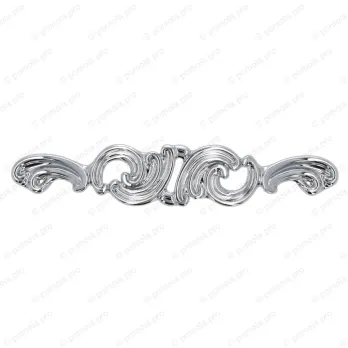 WMN.810-096-0002 ΠΟΜΟΛΑ ΕΠΙΠΛΩΝ 96mm ΧΡΩΜΙΟ ΓΥΑΛΙΣΤΕΡΟ