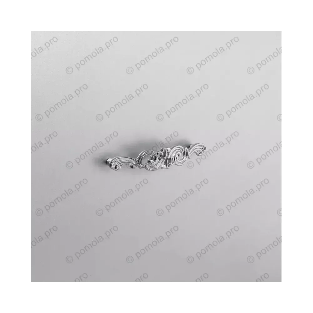 WMN.810-128-0002 ΜΟΝΤΕΡΝΑ ΠΟΜΟΛΑ ΕΠΙΠΛΩΝ 128mm ΧΡΩΜΙΟ ΓΥΑΛΙΣΤΕΡΟ