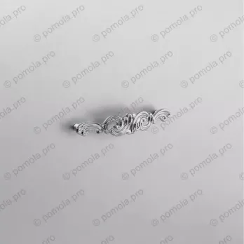 WMN.810-128-0002 ΜΟΝΤΕΡΝΑ ΠΟΜΟΛΑ ΕΠΙΠΛΩΝ 128mm ΧΡΩΜΙΟ ΓΥΑΛΙΣΤΕΡΟ