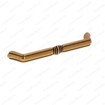 WMN.811-128-00A8 ΜΟΝΤΕΡΝΑ ΠΟΜΟΛΑ ΕΠΙΠΛΩΝ 128mm ΜΠΡΟΝΖΕ ΓΥΑΛΙΣΤΕΡΟ