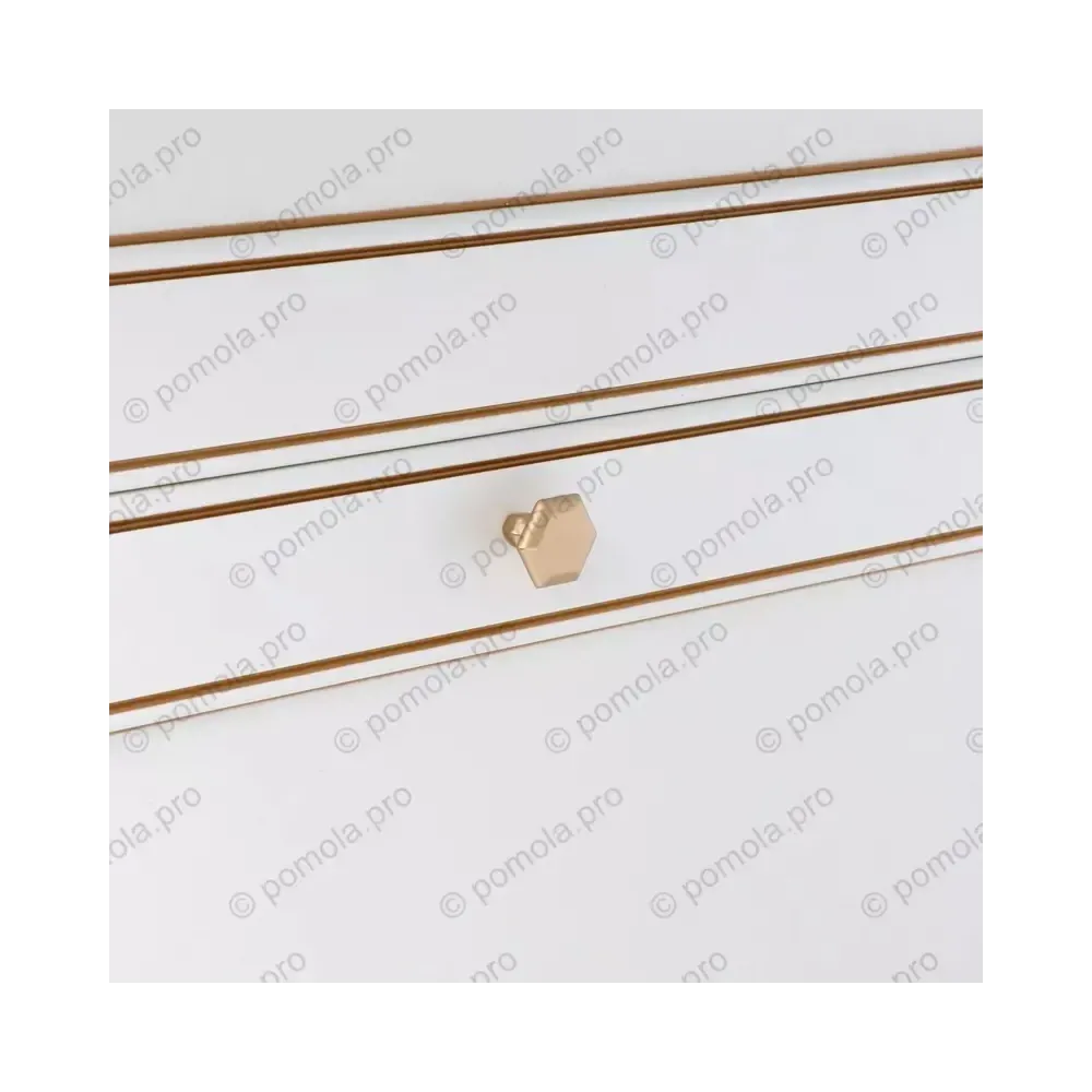 WPO.815-000-00R4 ΜΟΝΤΕΡΝΑ ΠΟΜΟΛΑΚΙΑ ΕΠΙΠΛΩΝ ΧΡΥΣΟ ΚΡΕΜ ΣΑΤΙΝΕ