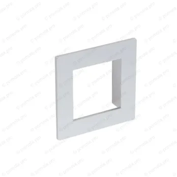 WMN.300-064-0001 ΠΟΜΟΛΑ ΤΕΤΡΑΓΩΝΑ 64mm ΑΣΗΜΙ ΜΑΤ