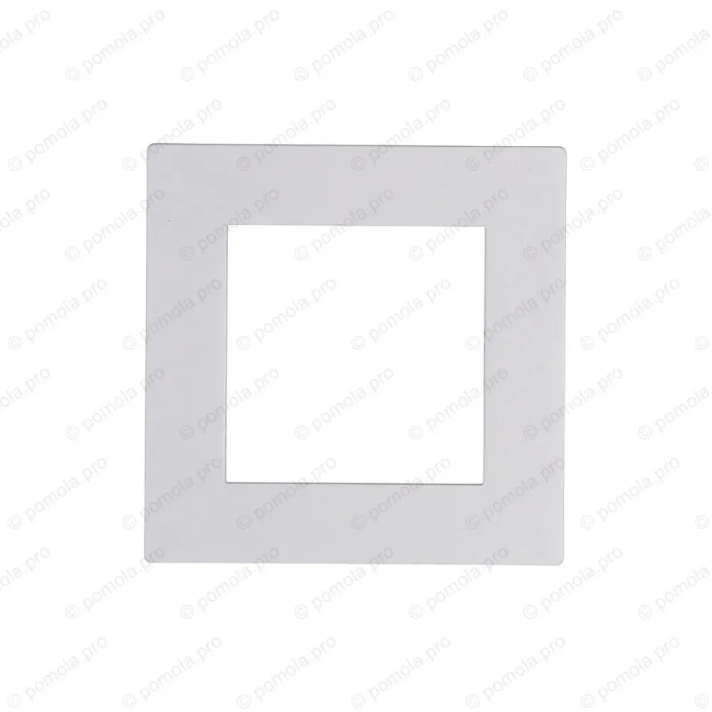 WMN.300-064-0001 ΠΟΜΟΛΑ ΤΕΤΡΑΓΩΝΑ 64mm ΑΣΗΜΙ ΜΑΤ