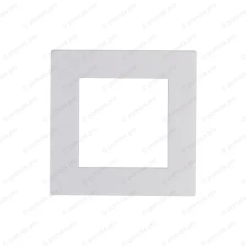 WMN.300-064-0001 ΠΟΜΟΛΑ ΤΕΤΡΑΓΩΝΑ 64mm ΑΣΗΜΙ ΜΑΤ