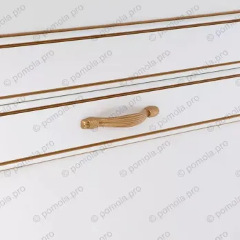 WMN.817-096-00R8 ΠΟΜΟΛΑ ΕΠΙΠΛΩΝ 96mm ΧΡΥΣΟ ΜΑΤ ΜΙΛΑΝΟ