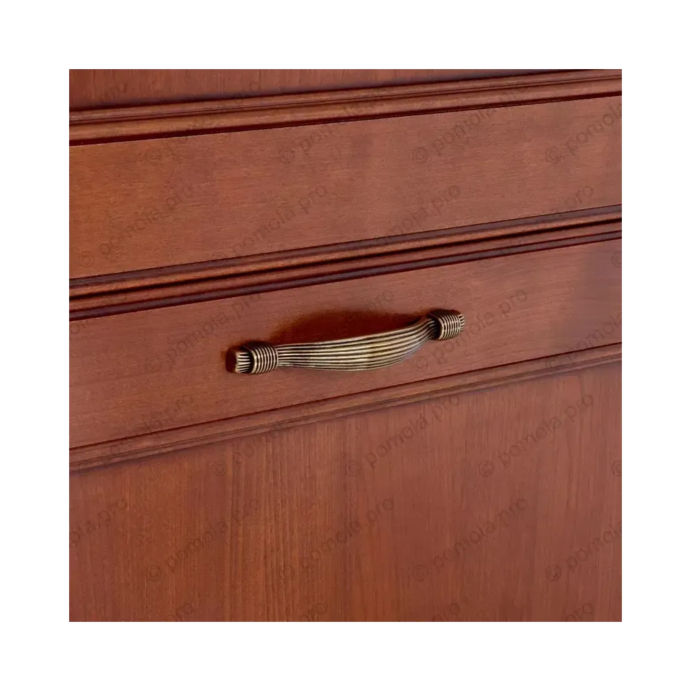 WMN.817-128-00A8 ΠΟΜΟΛΑ ΕΠΙΠΛΩΝ 128mm ΜΠΡΟΝΖΕ ΓΥΑΛΙΣΤΕΡΟ