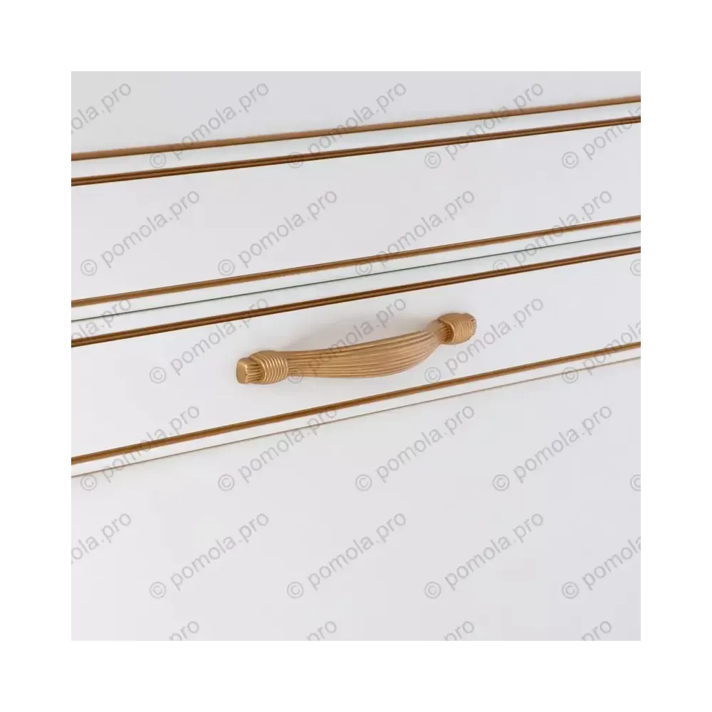 WMN.817-128-00R8 ΜΟΝΤΕΡΝΑ ΠΟΜΟΛΑ ΕΠΙΠΛΩΝ 128mm ΧΡΥΣΟ ΜΑΤ ΜΙΛΑΝΟ