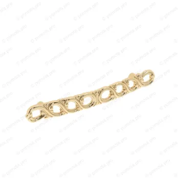 WMN.821-128-00GP ΜΟΝΤΕΡΝΑ ΠΟΜΟΛΑ ΕΠΙΠΛΩΝ 128mm ΕΠΙΧΡΥΣΑ