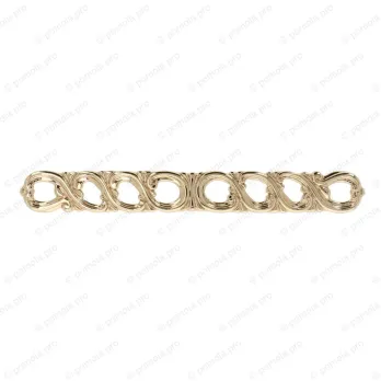 WMN.821-128-00GP ΜΟΝΤΕΡΝΑ ΠΟΜΟΛΑ ΕΠΙΠΛΩΝ 128mm ΕΠΙΧΡΥΣΑ