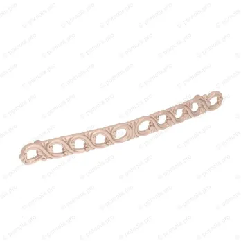 WMN.821-192-00H3 ΜΟΝΤΕΡΝΑ ΠΟΜΟΛΑ ΕΠΙΠΛΩΝ 192mm ΡΟΖΕ ΜΑΤ ΜΕΤΑΛΛΙΚΟ