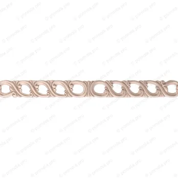 WMN.821-192-00H3 ΜΟΝΤΕΡΝΑ ΠΟΜΟΛΑ ΕΠΙΠΛΩΝ 192mm ΡΟΖΕ ΜΑΤ ΜΕΤΑΛΛΙΚΟ