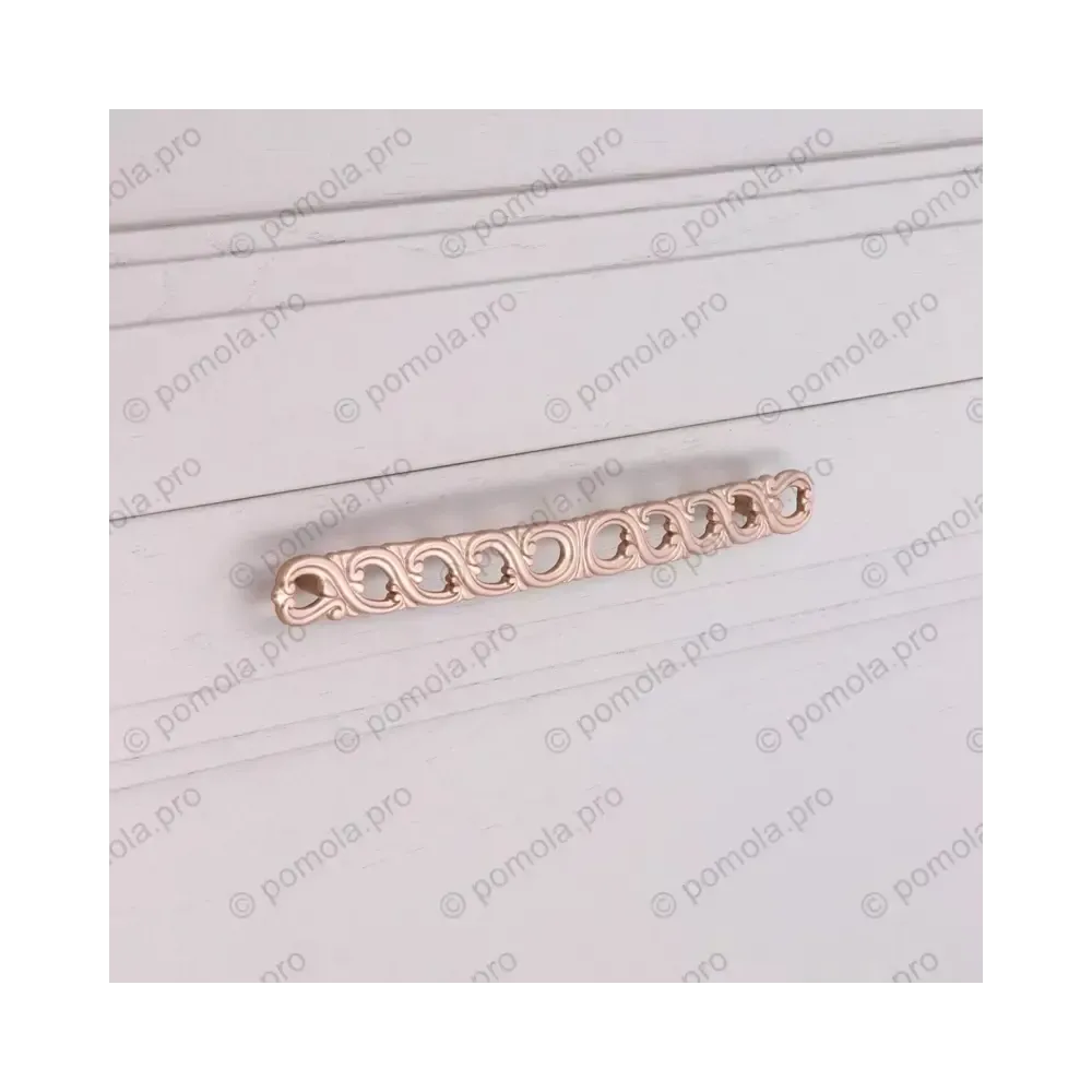 WMN.821-192-00H3 ΜΟΝΤΕΡΝΑ ΠΟΜΟΛΑ ΕΠΙΠΛΩΝ 192mm ΡΟΖΕ ΜΑΤ ΜΕΤΑΛΛΙΚΟ