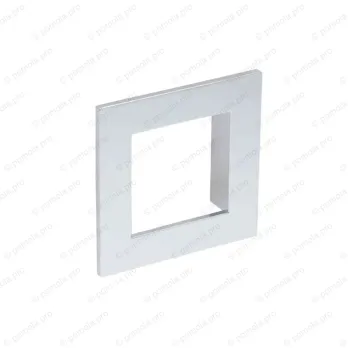 WMN.300-064-0002 ΠΟΜΟΛΑ ΤΕΤΡΑΓΩΝΑ 64mm ΧΡΩΜΙΟ ΓΥΑΛΙΣΤΕΡΟ