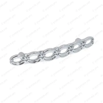 WMN.823-096-0002 ΜΟΝΤΕΡΝΑ ΠΟΜΟΛΑ ΕΠΙΠΛΩΝ 96mm ΧΡΩΜΙΟ ΓΥΑΛΙΣΤΕΡΟ