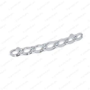 WMN.823-128-0002 ΜΟΝΤΕΡΝΑ ΠΟΜΟΛΑ ΕΠΙΠΛΩΝ 128mm ΧΡΩΜΙΟ ΓΥΑΛΙΣΤΕΡΟ