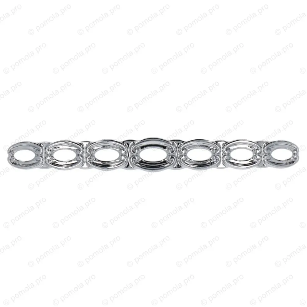 WMN.823-128-0002 ΜΟΝΤΕΡΝΑ ΠΟΜΟΛΑ ΕΠΙΠΛΩΝ 128mm ΧΡΩΜΙΟ ΓΥΑΛΙΣΤΕΡΟ