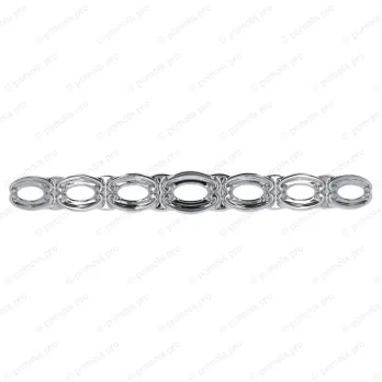 WMN.823-128-0002 ΜΟΝΤΕΡΝΑ ΠΟΜΟΛΑ ΕΠΙΠΛΩΝ 128mm ΧΡΩΜΙΟ ΓΥΑΛΙΣΤΕΡΟ