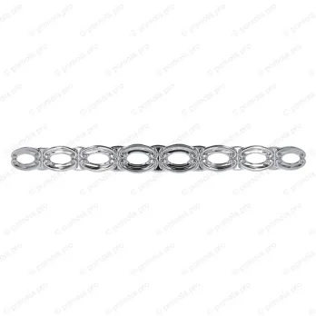 WMN.823-160-0002 ΜΟΝΤΕΡΝΑ ΠΟΜΟΛΑ ΕΠΙΠΛΩΝ 160mm ΧΡΩΜΙΟ ΓΥΑΛΙΣΤΕΡΟ