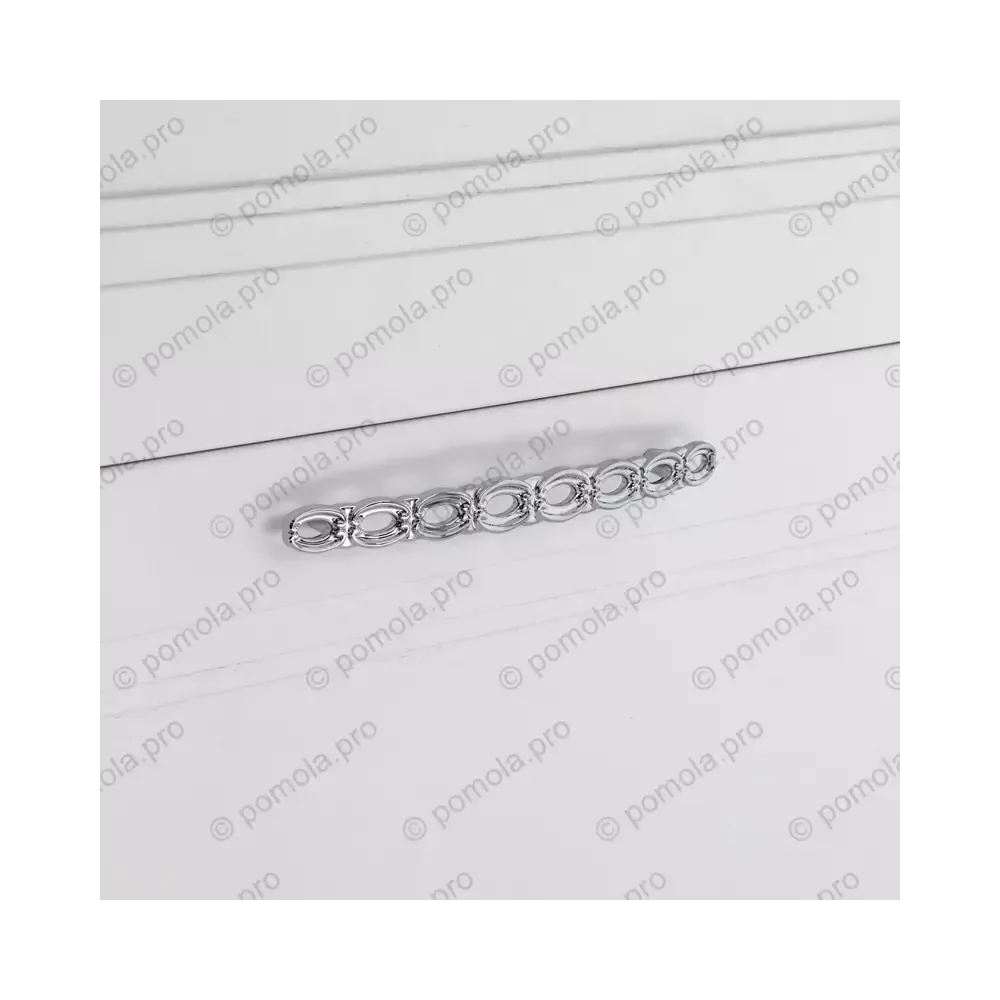 WMN.823-160-0002 ΜΟΝΤΕΡΝΑ ΠΟΜΟΛΑ ΕΠΙΠΛΩΝ 160mm ΧΡΩΜΙΟ ΓΥΑΛΙΣΤΕΡΟ