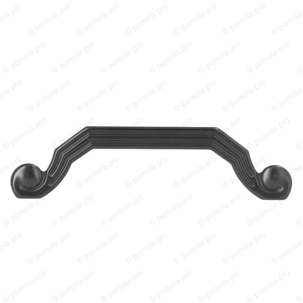 WMN.824-096-00N4 ΠΟΜΟΛΑ ΕΠΙΠΛΩΝ 96mm ΜΑΥΡΟ ΜΑΤ